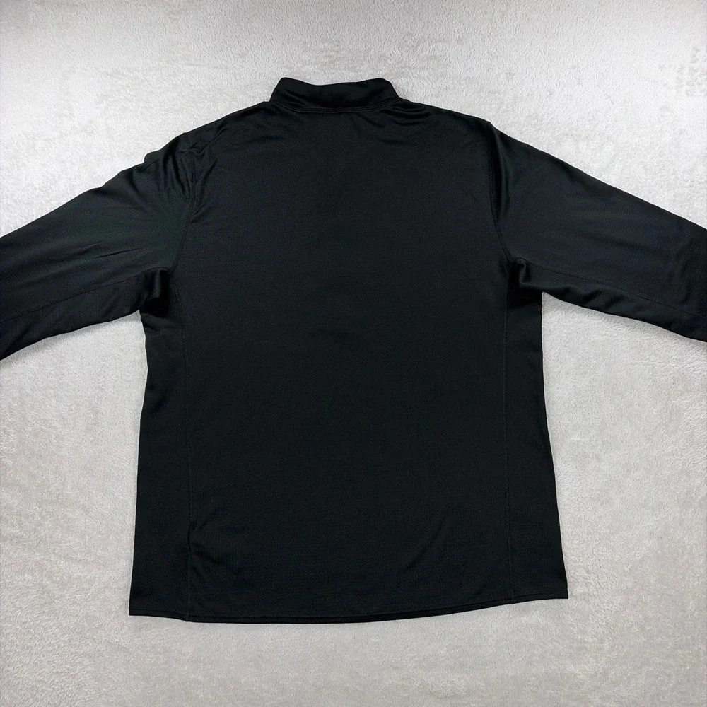 Patagonia Capilene Midweight Mens XL Black 1/4 Zip Baselayer Polartec Outdoors - Picture 5 of 9